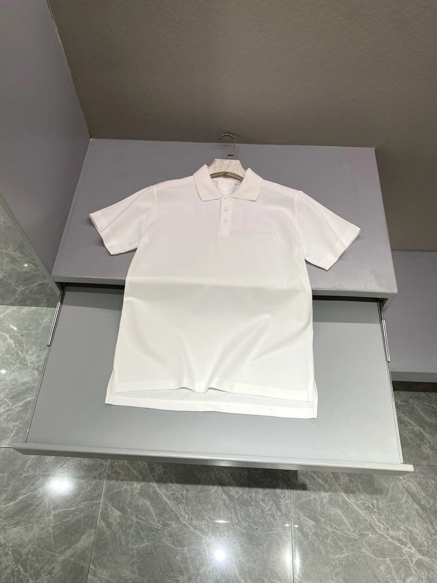 & wg.luxury- 6iv593hy embroidery Polo 2Colour item:E-F361D2826-2